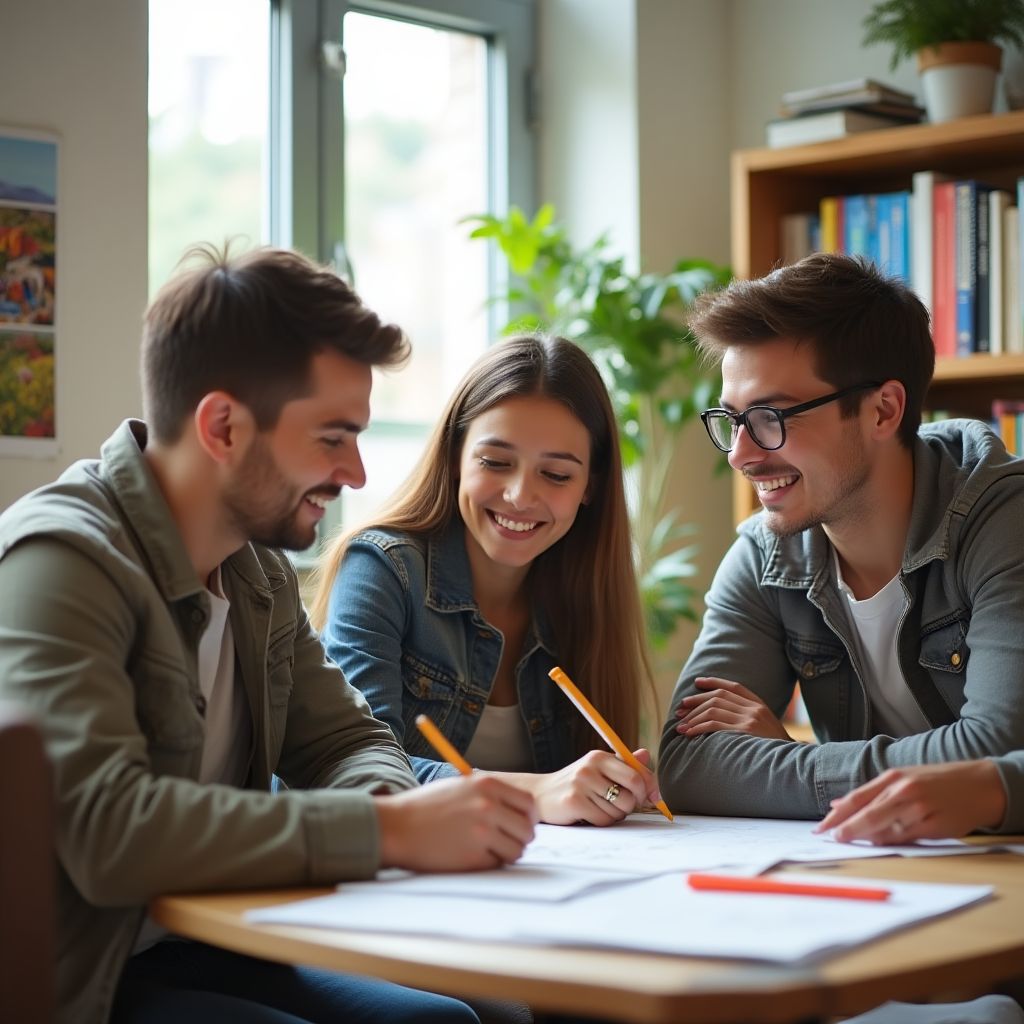 Fundadores de EduLibre en los inicios del proyecto