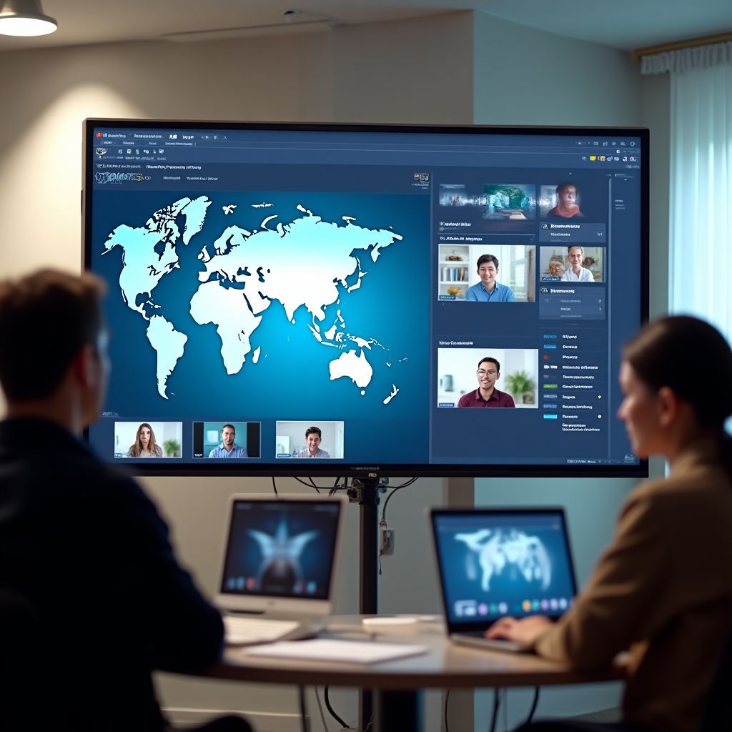 Aula virtual interactiva